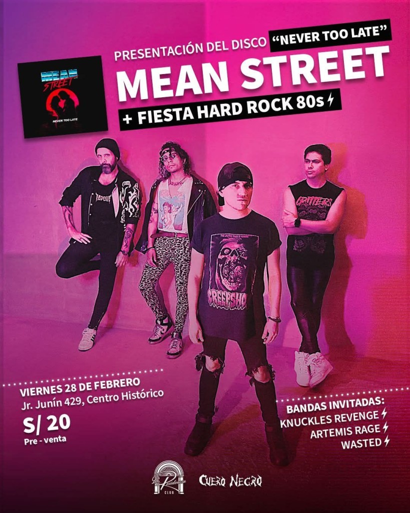 Mean street concierto