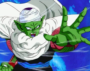 Piccolo dándolo todo.