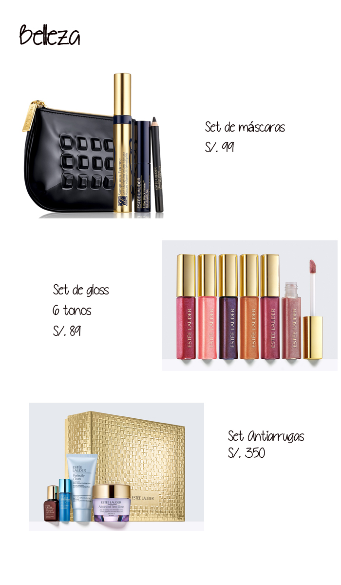 belleza para ellos estee lauder