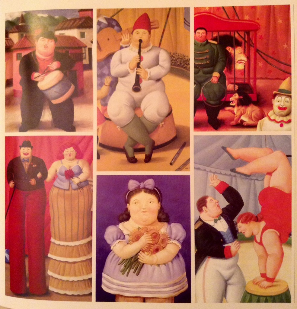 Serie "el circo" de Fernando Botero