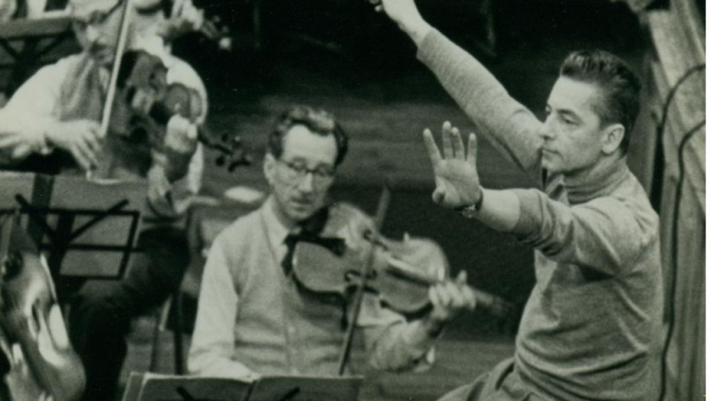 Herbert von Karajan dirigió a la Philharmonia por casi diez años