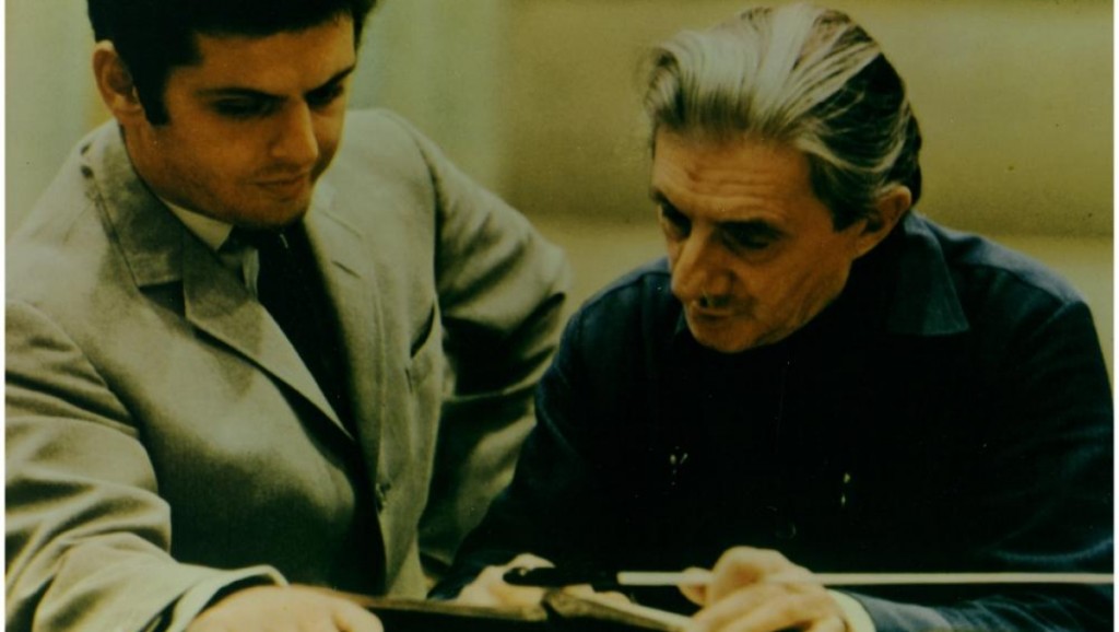 Sir John Barbirolli (en la fotos con un joven Daniel Barenboim)