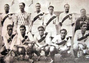 La selección peruana en los JJ.OO. de Berlín 1936, con Lolo Fernández, ‘Manguera’ Villanueva, entre otros grandes futbolistas. 