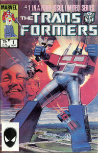 Primer número de Transformers de Marvel (1984)