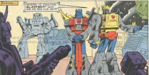 Dinobots y King Grim issue 36 copy